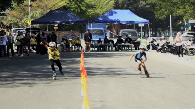 Lomba Sepatu Roda Palu