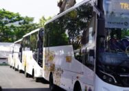 Bus Trans Palu Dihentikan
